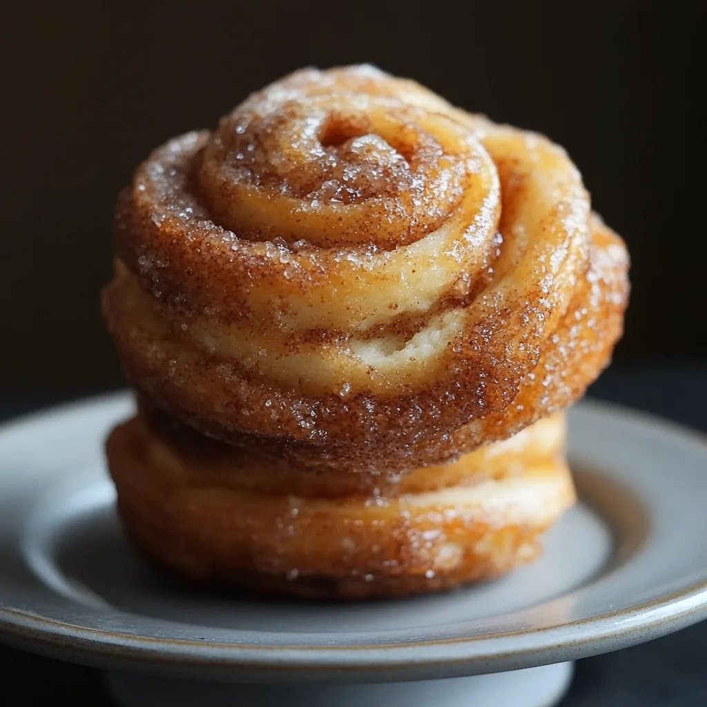Flaky Gluten Free Cinnamon Cruffins