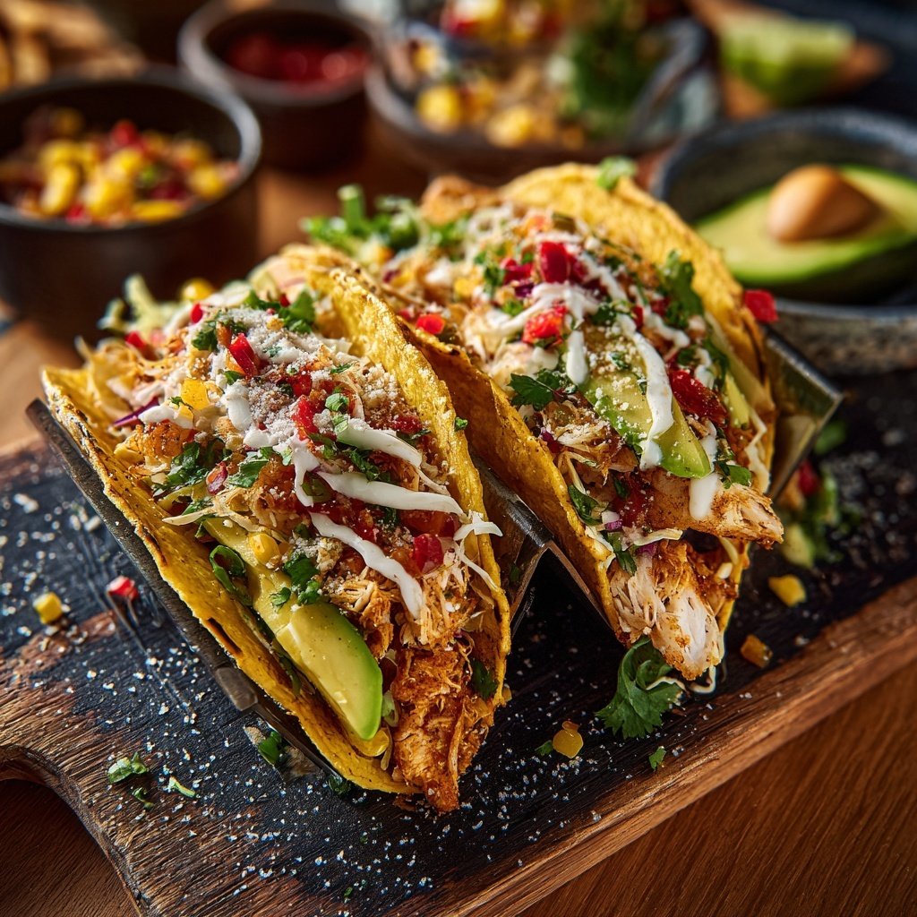 Savory Fish Tacos with Avocado