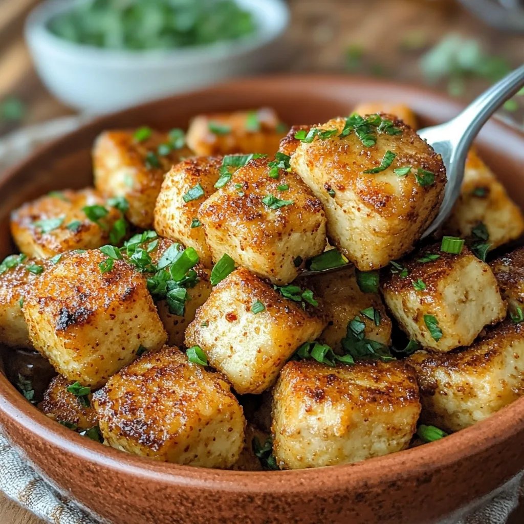 Crispy Baked Nutritional Yeast Tofu: An Incredible Essential Recipe