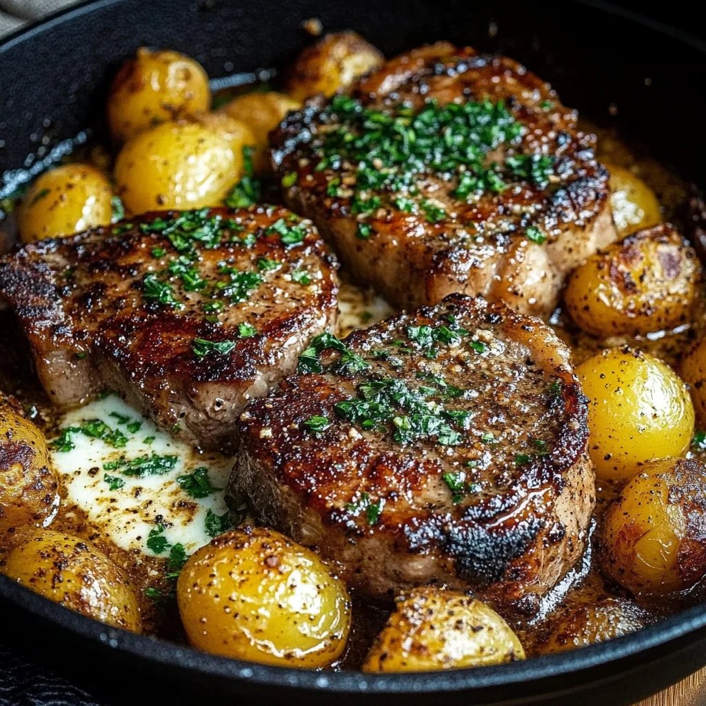 One-Pan Creamy Ranch Pork Chops & Potatoes: An Amazing Ultimate Recipe