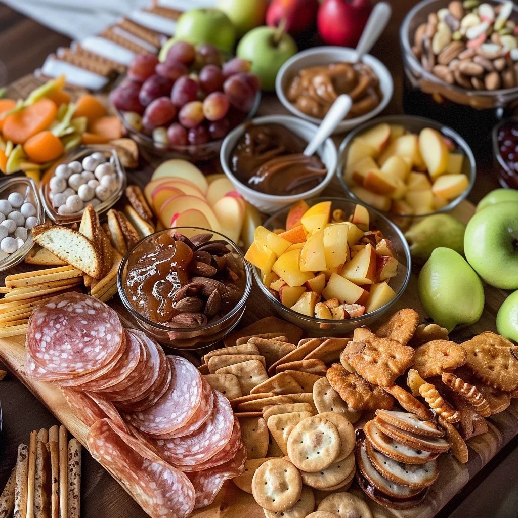 Caramel Apple (Fall) Charcuterie Board