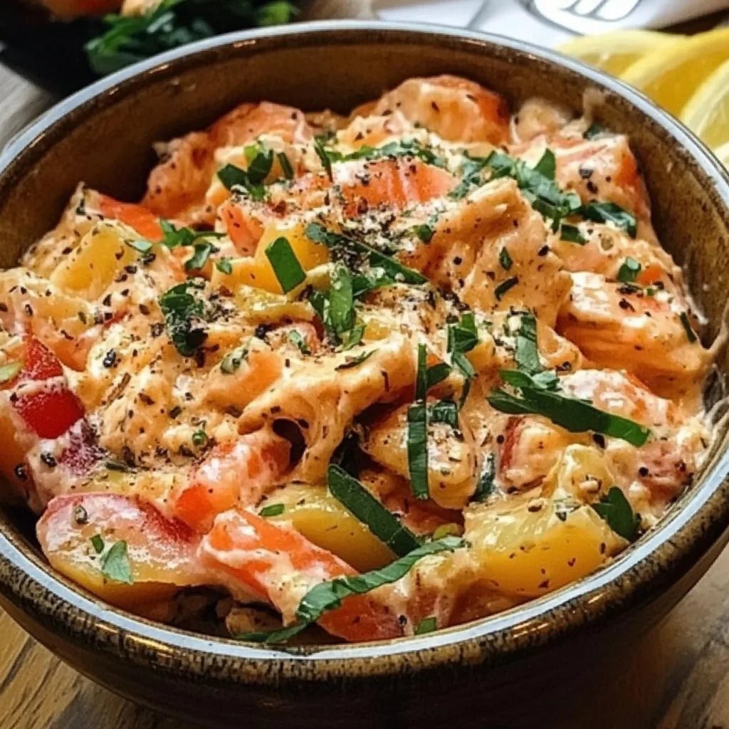 Smoked & Spicy Salmon Dip
