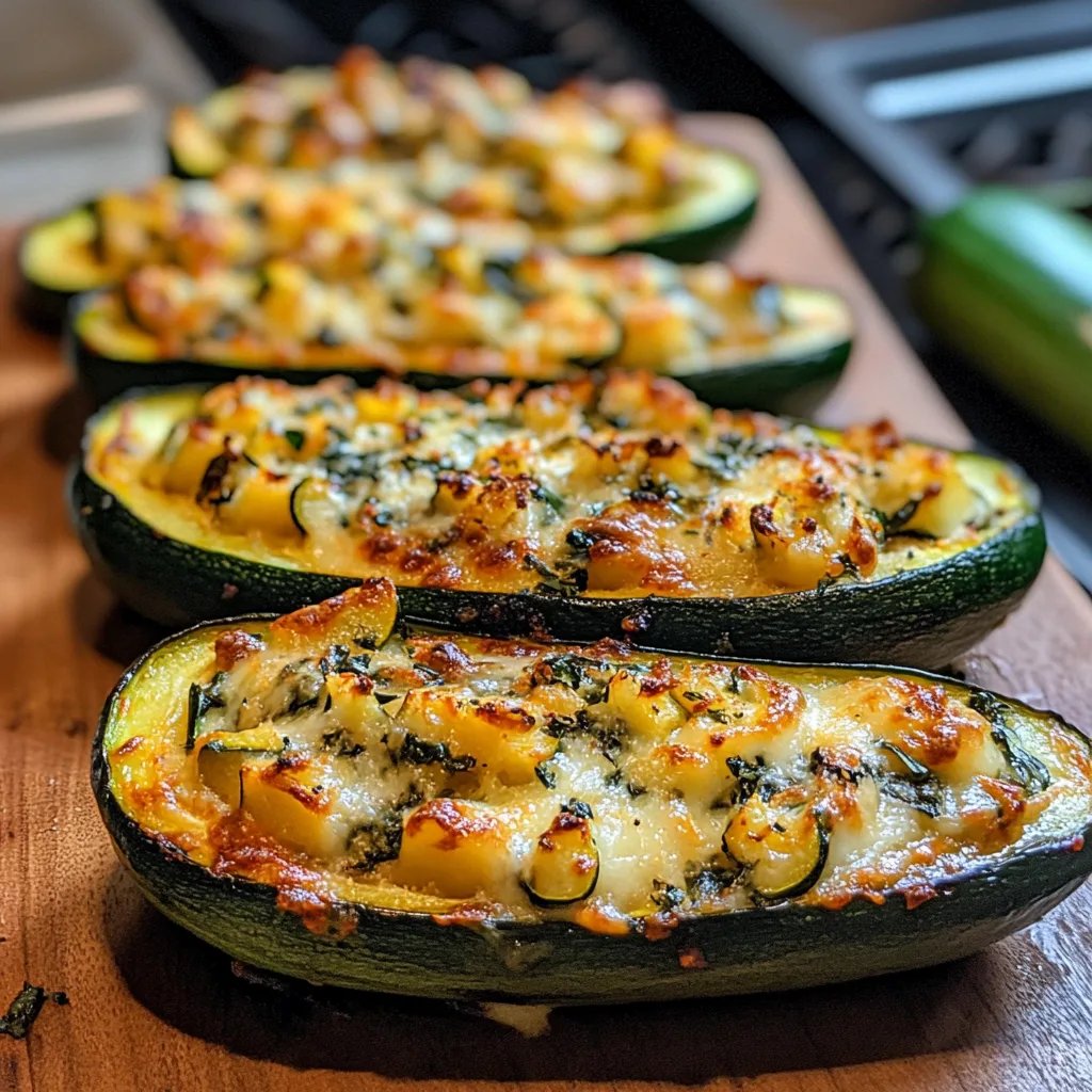 Delicious Zucchini Boats with Spinach: An Incredible Ultimate Recipe