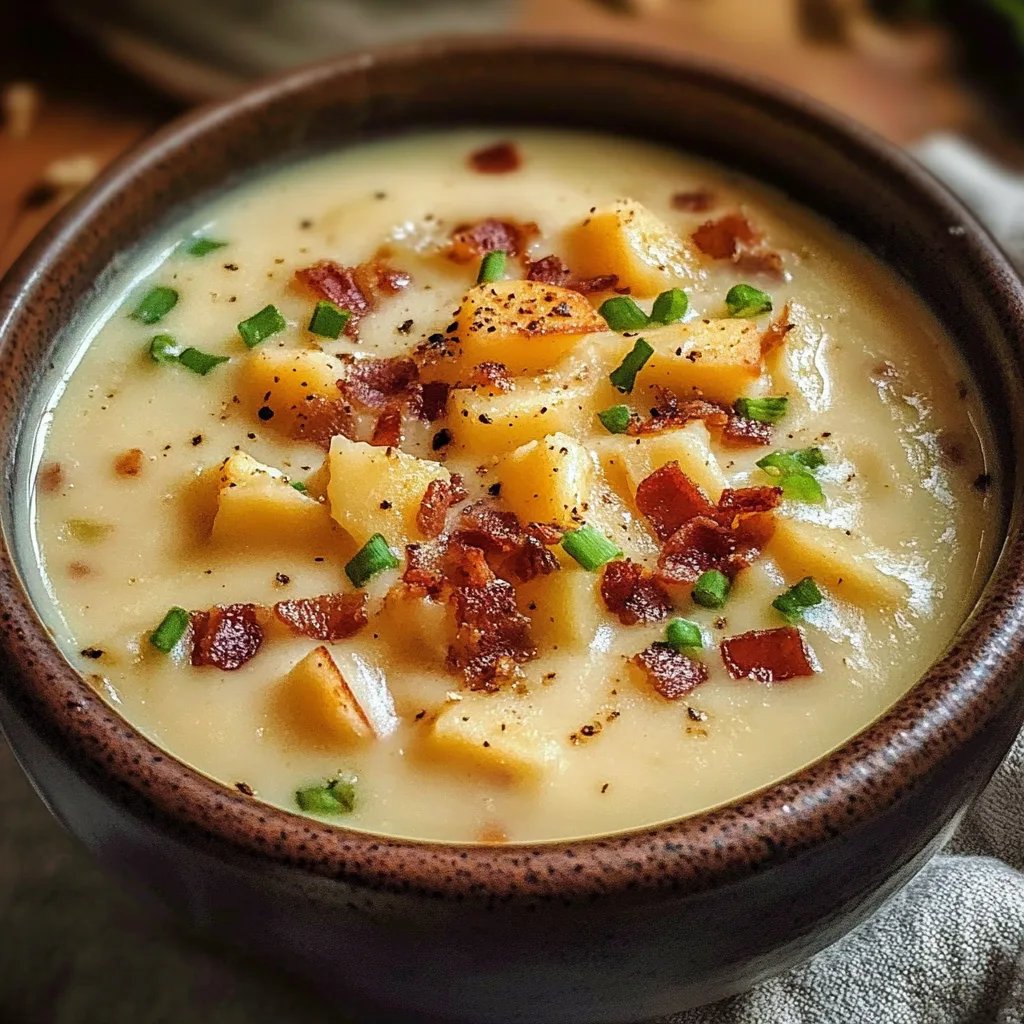 Comforting Loaded Baked Potato Soup