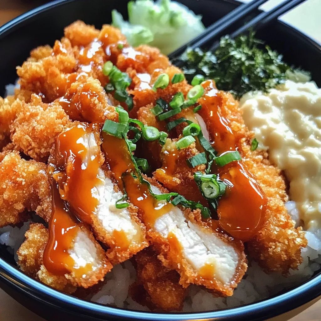 Crispy Chicken Katsu Bowls