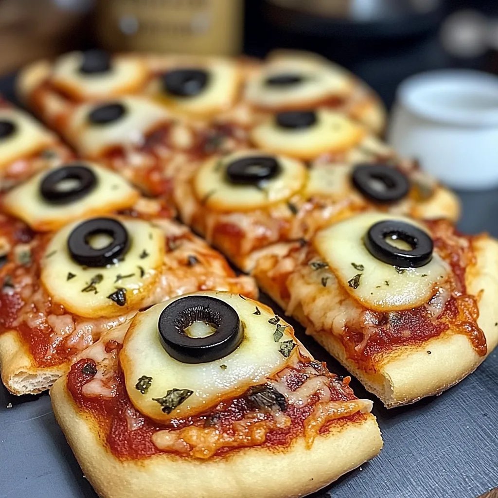 Eyeball Mini Pizzas: An Amazing Ultimate Recipe for Halloween Fun