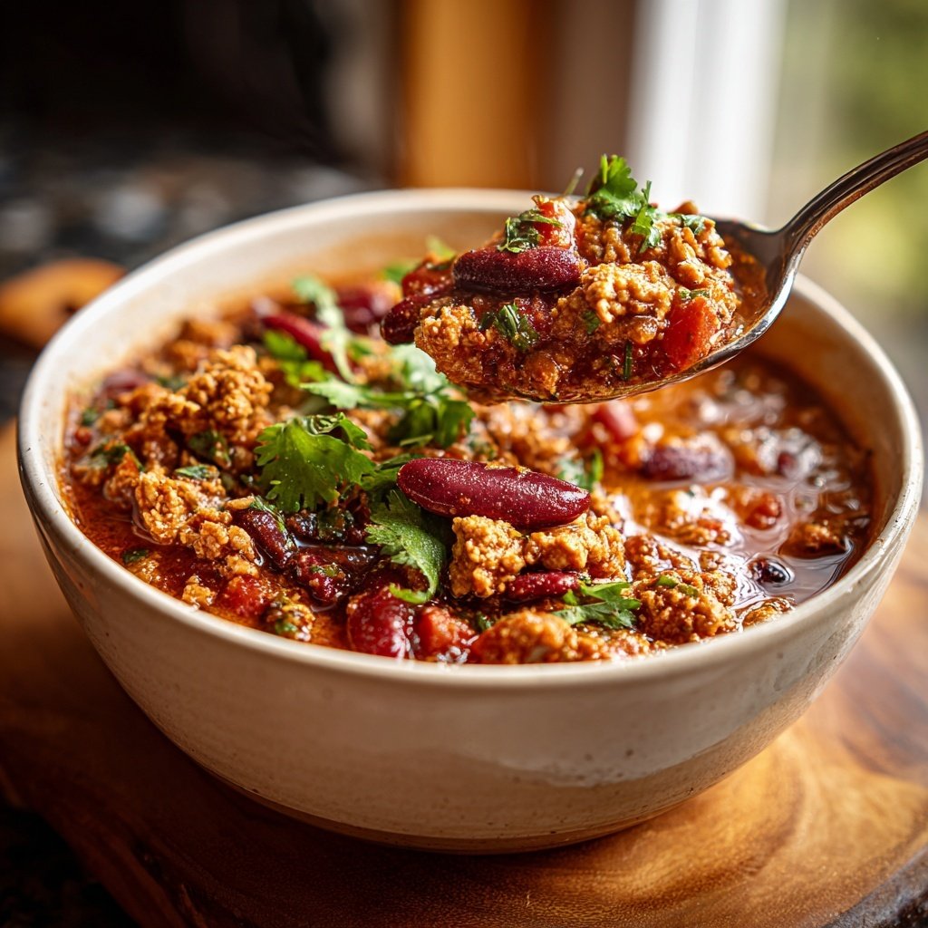 High Protein Turkey Chili