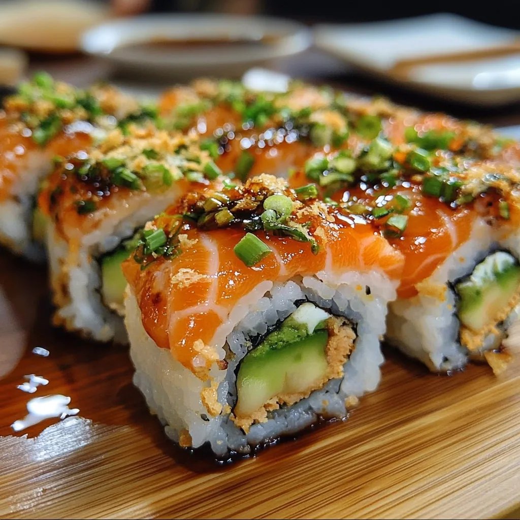 Spicy Salmon Sushi Bake