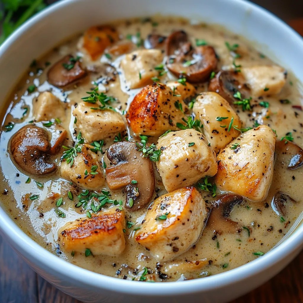 Creamy Mushroom Chicken & Wild Rice Soup: An Amazing Ultimate Recipe