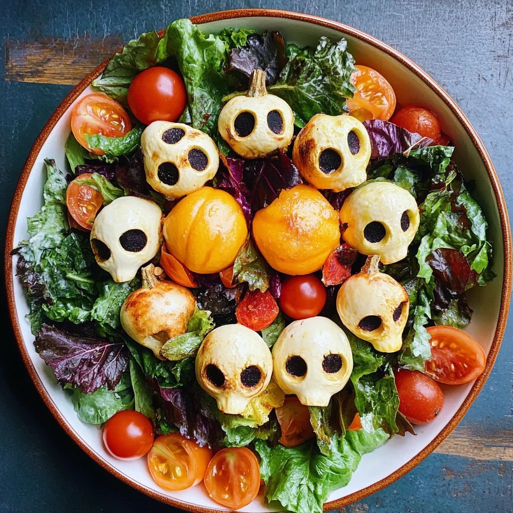 Halloween Salad: An Amazing Ultimate Recipe for 6 Spooky Servings