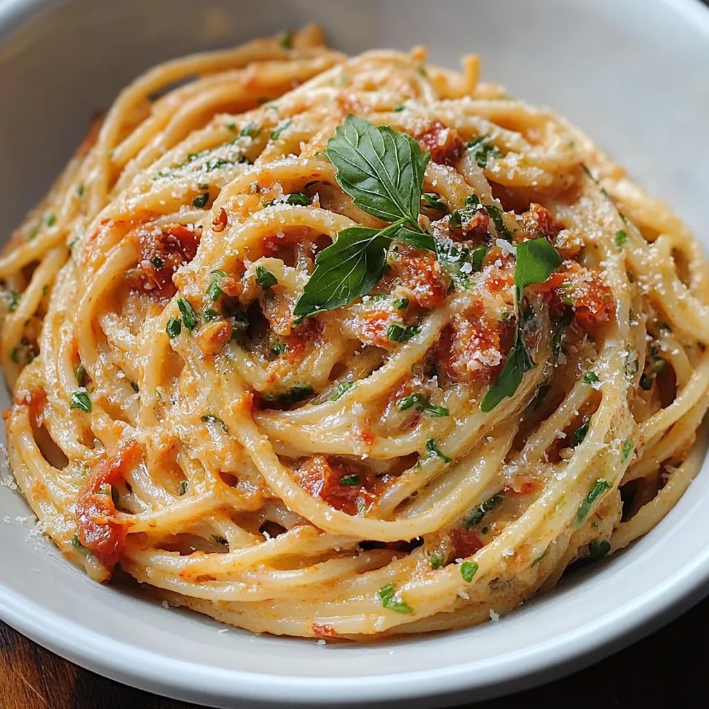 <p>Creamy Sun-Dried Tomato Pasta: An Incredible Ultimate Recipe</p>