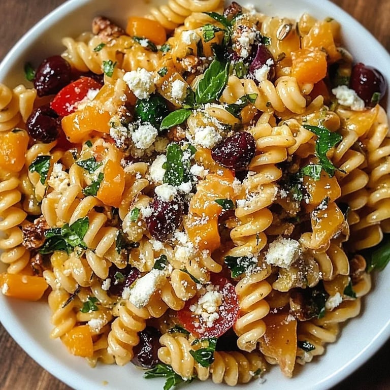 Fall Harvest Pasta Salad