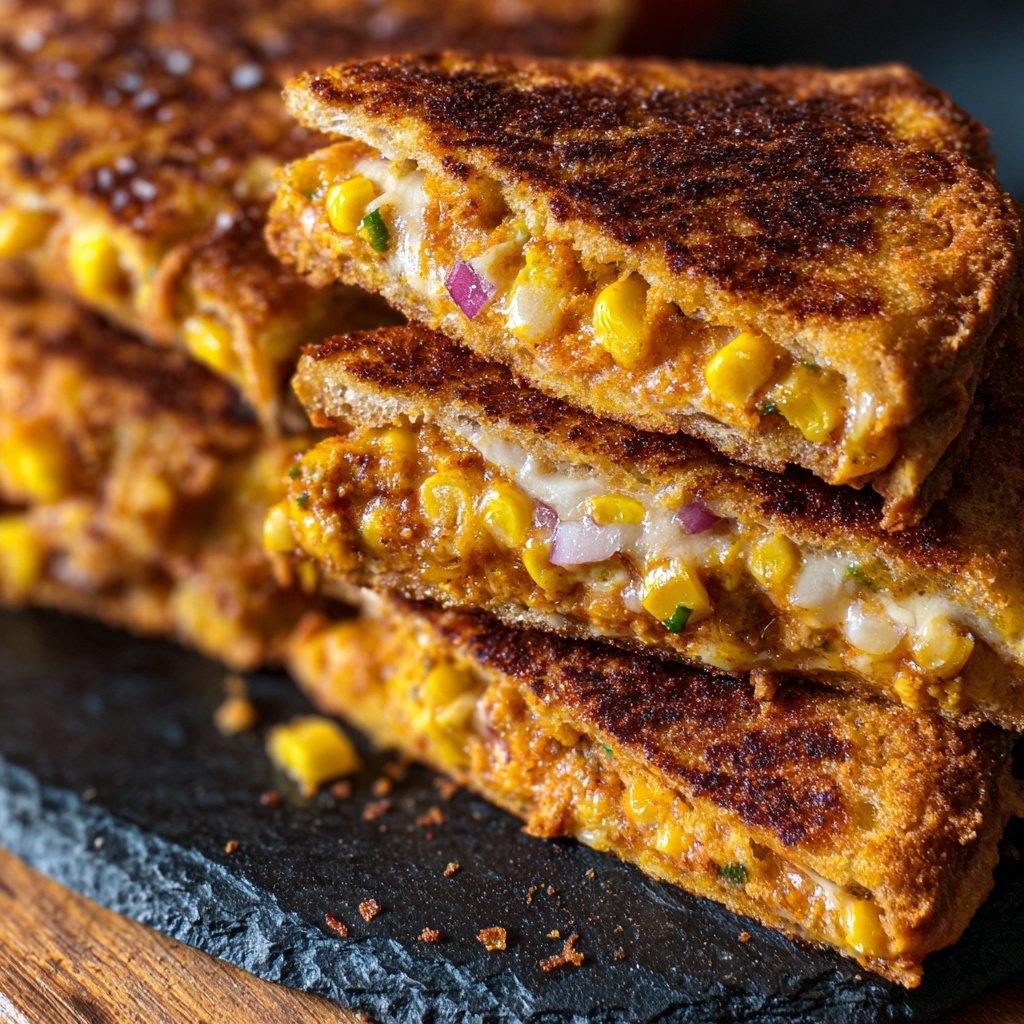 Masala Corn Toasties Spiced Indian