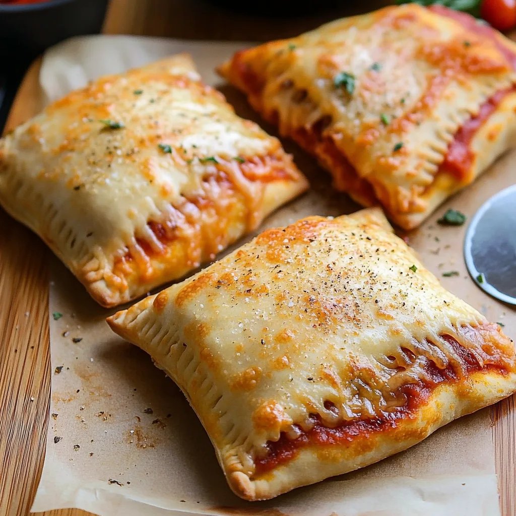 Gluten-free Pizza Hot Pockets: The Incredible Ultimate Recipe for 5 Fun-filled Bites