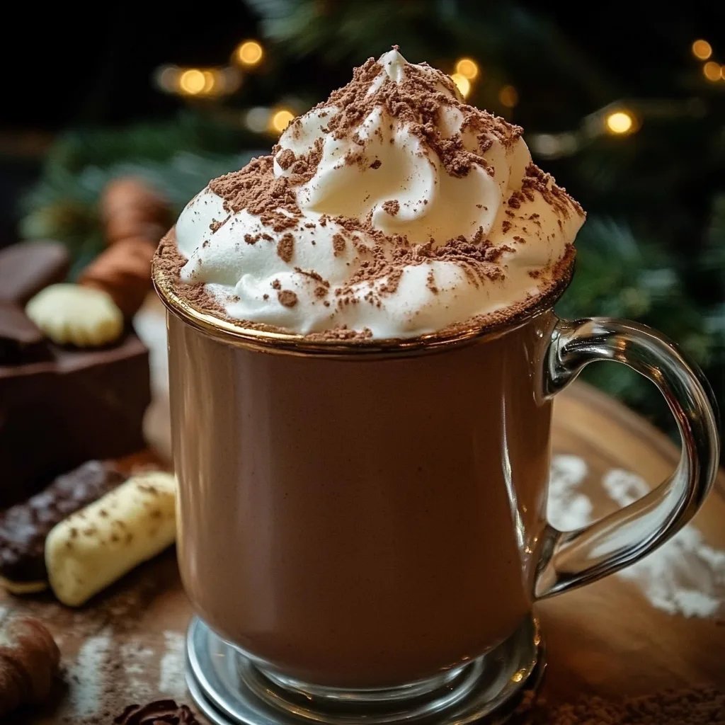 Gingerbread Hot Chocolate