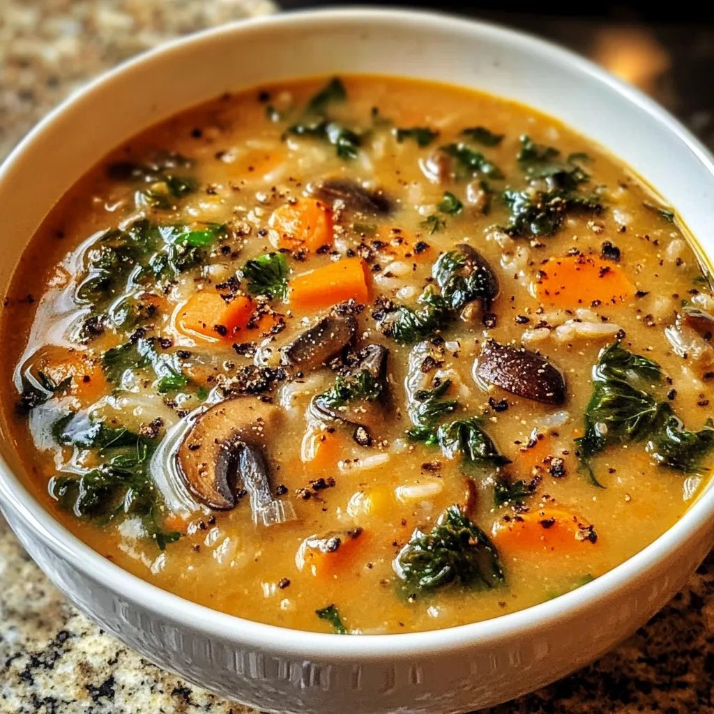 Cozy Autumn Wild Rice Soup