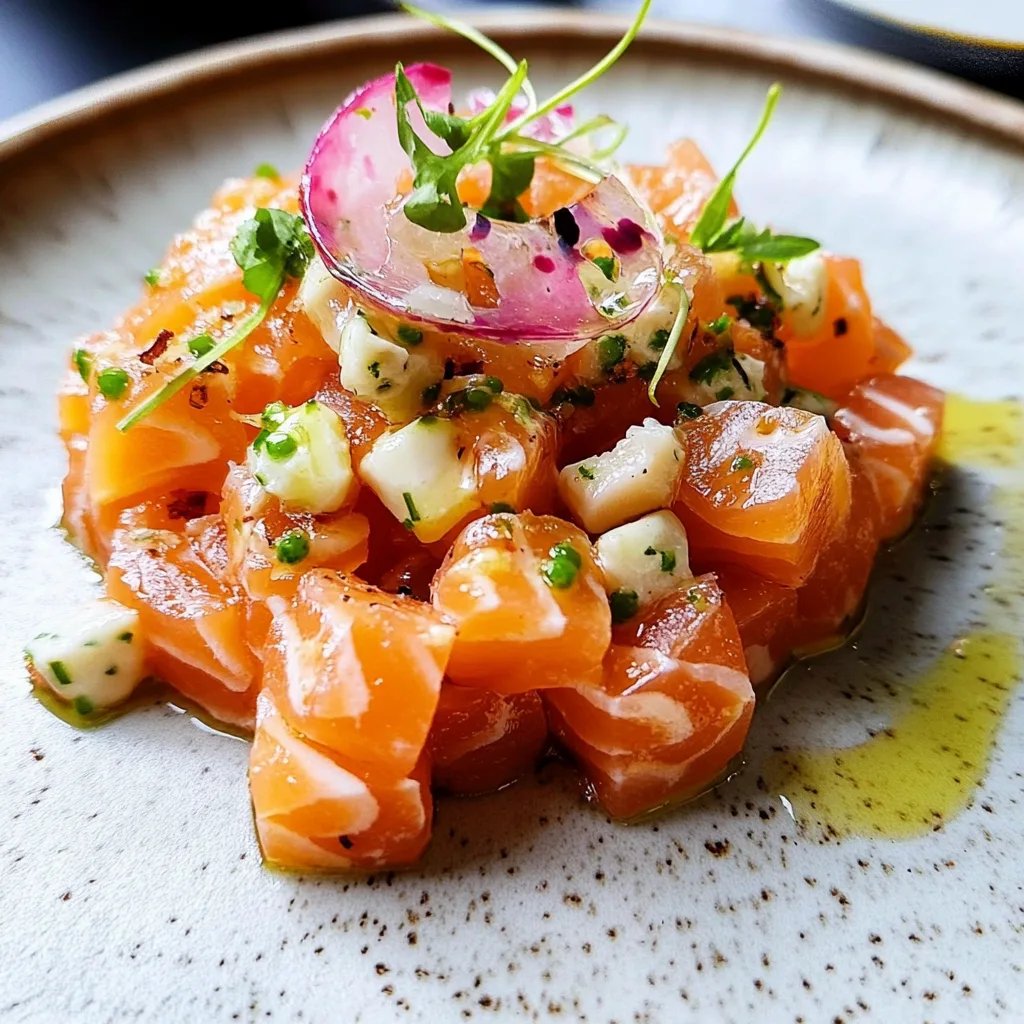 25-Minute Salmon Tartare