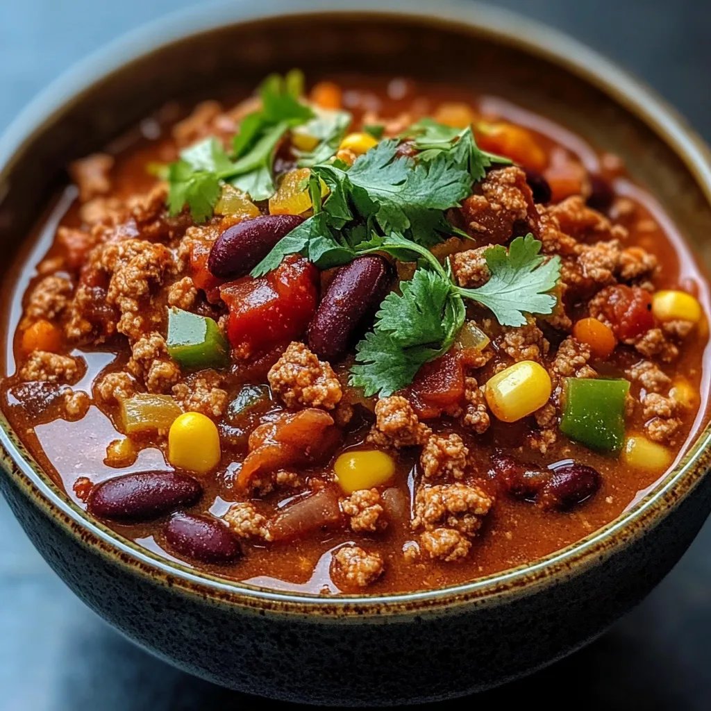 Award Winning Turkey Chili