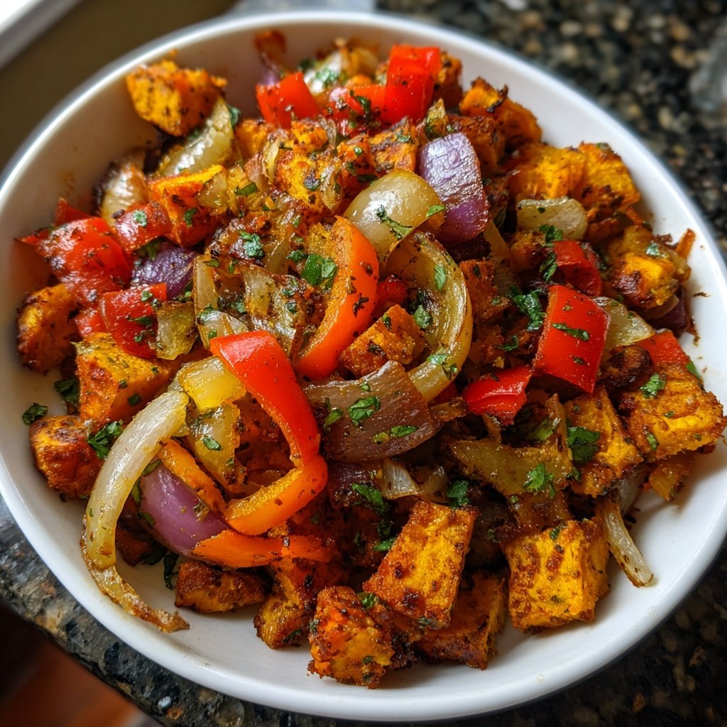 Sweet Potato Hash Spiced Breakfast