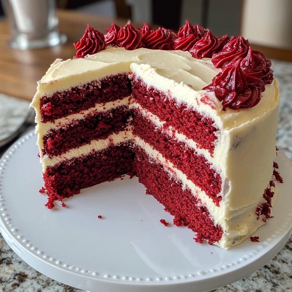 Red Velvet Buttermilk Cake Recipe