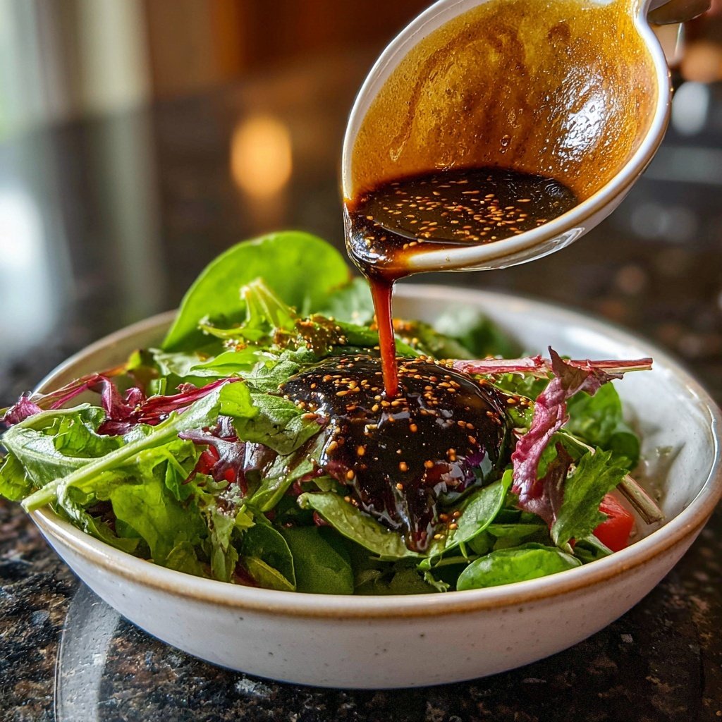 Quick Balsamic Glaze for Everyday Salads​