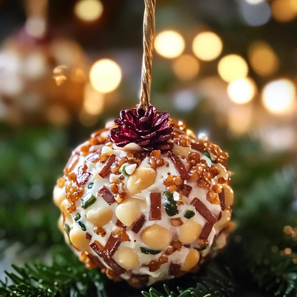 Ornament Cheeseball Recipe