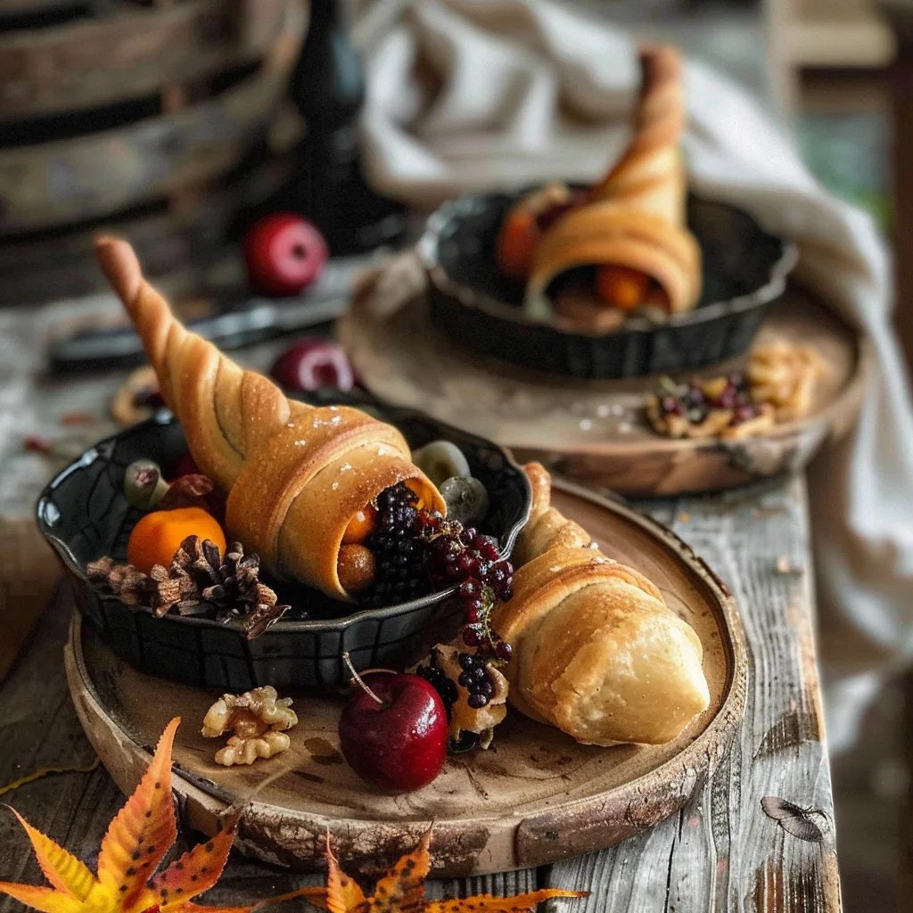 Cute Cornucopia Cups