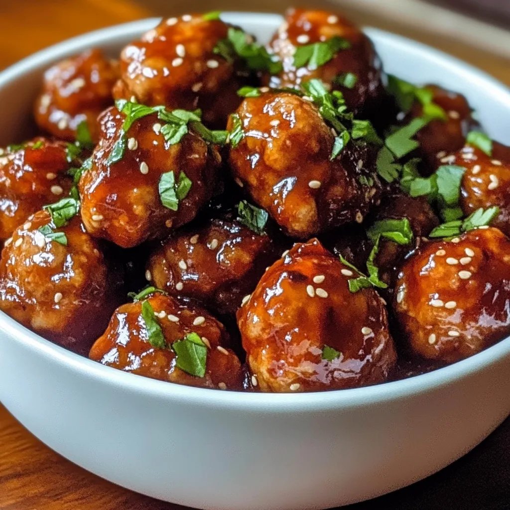 Sweet Chili Meatballs Crockpot