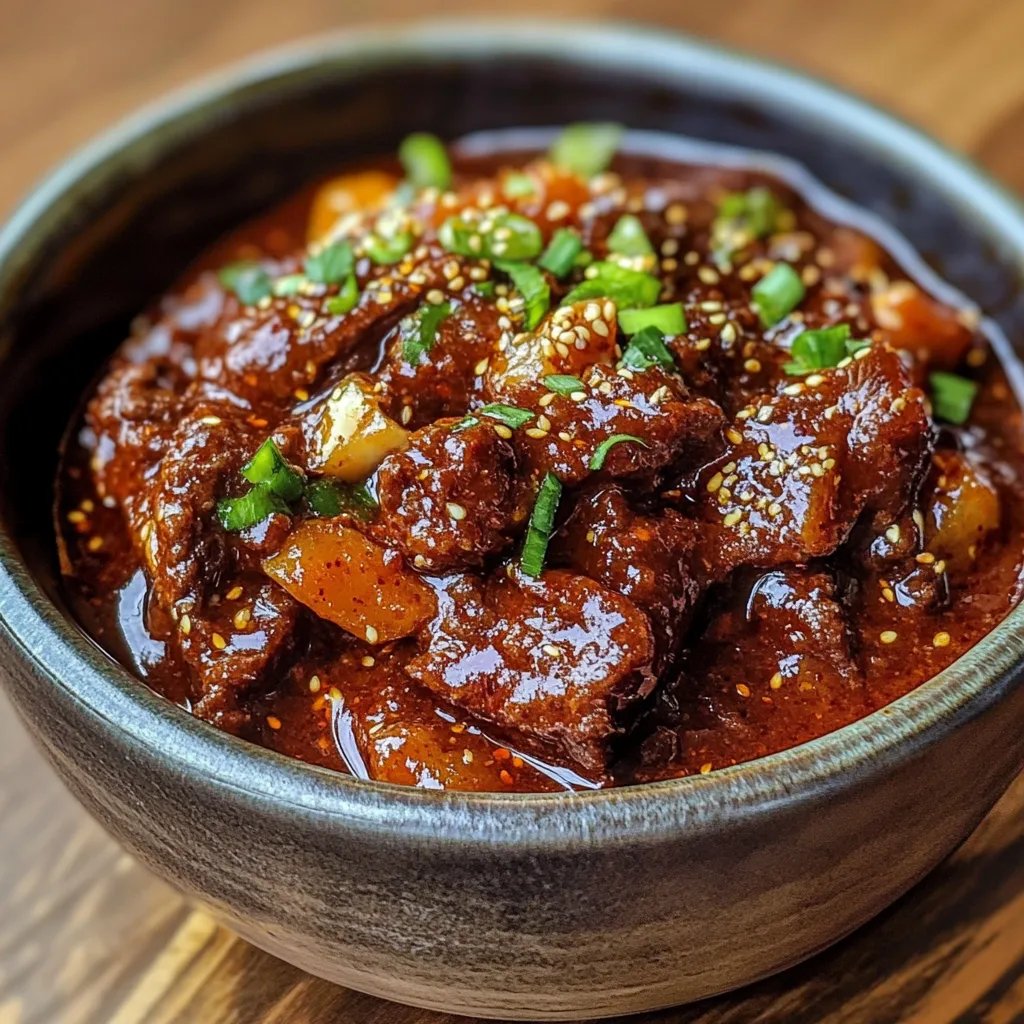 Gochujang Chile Con Carne: An Amazing Ultimate Recipe