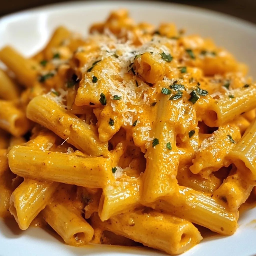 Ultimate Creamy Vegan Pumpkin Pasta