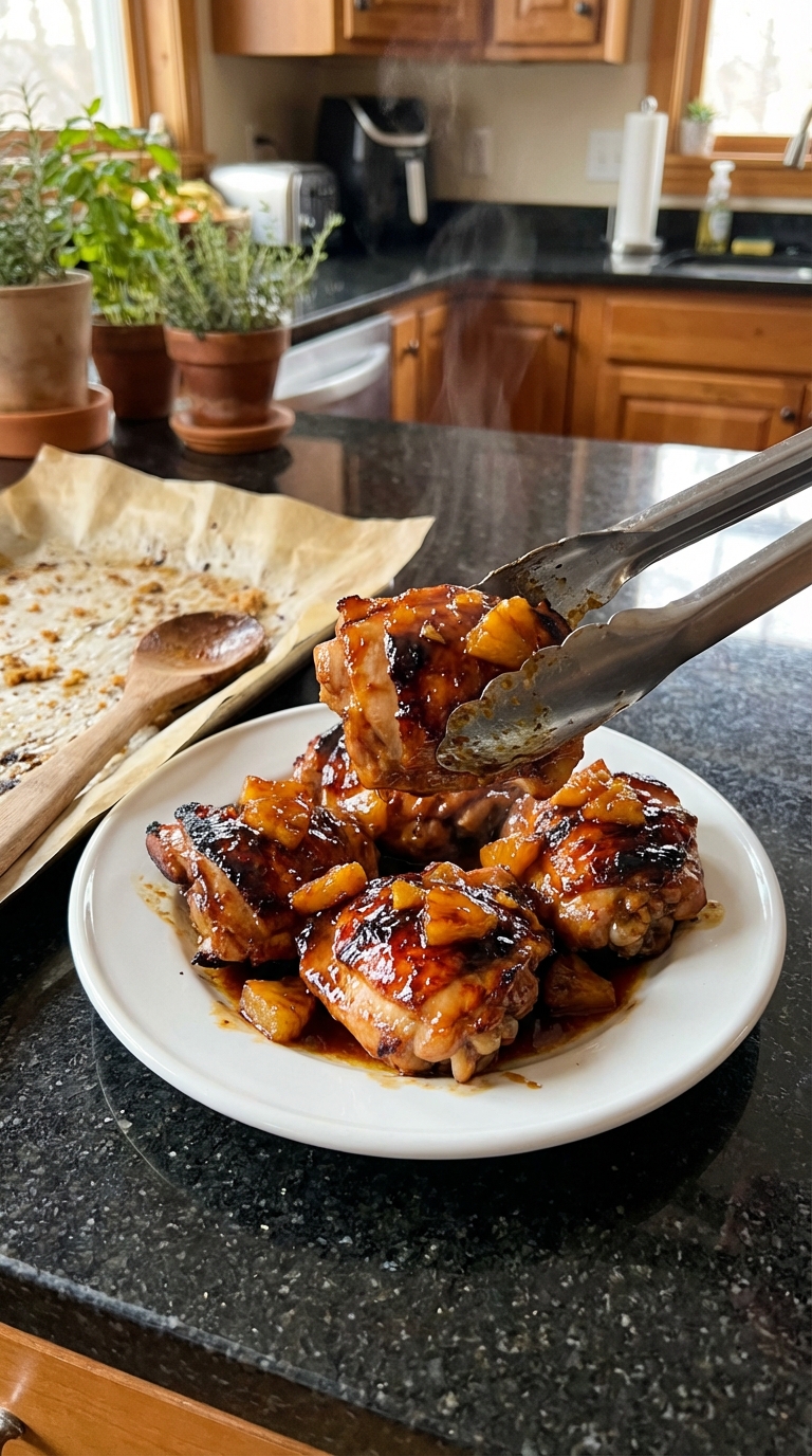 Sweet Pineapple Balsamic Chicken