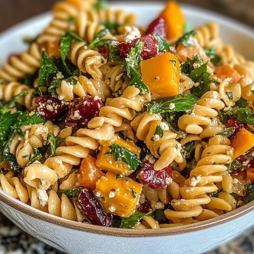 Fall Harvest Pasta Salad