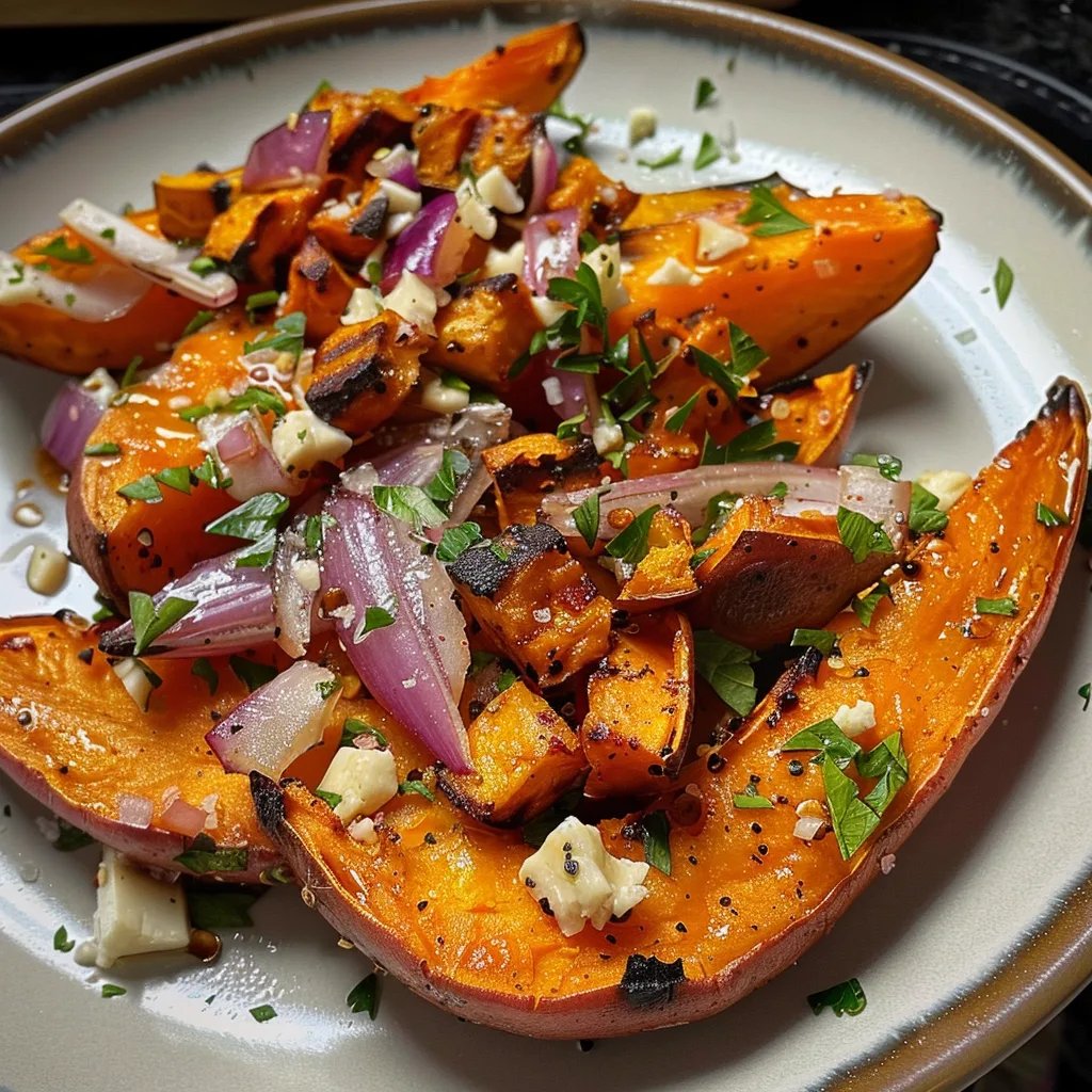 Loaded Roasted Sweet Potato