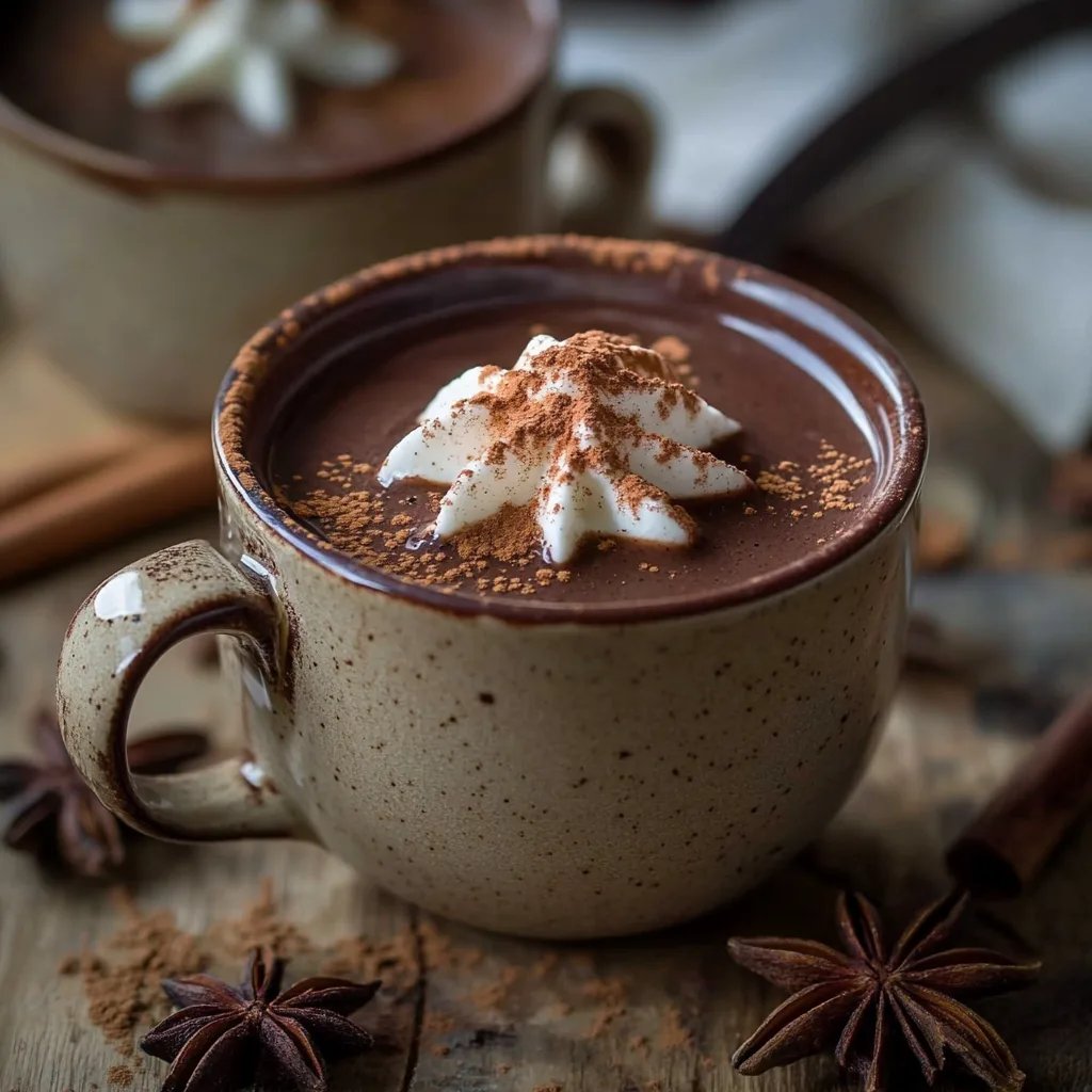 Winter Spiced Hot Chocolate
