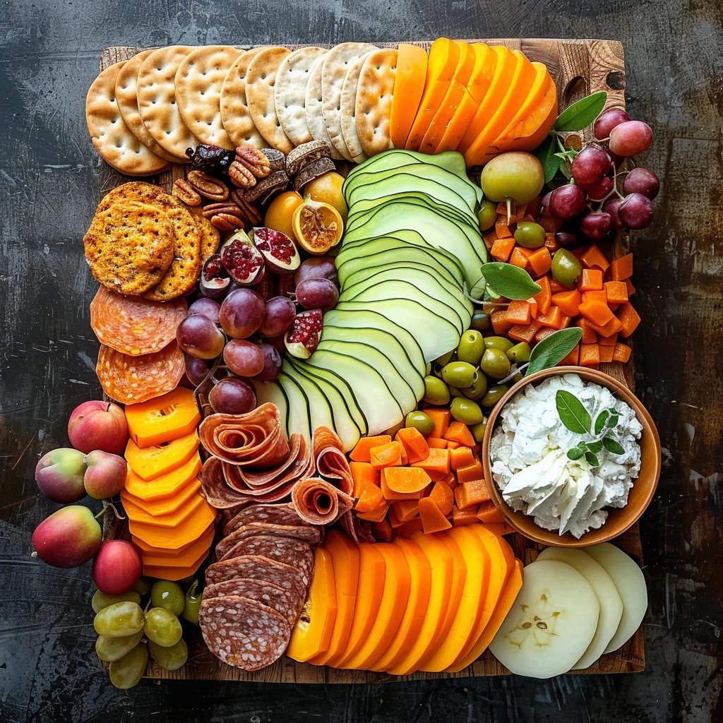 Pumpkin Charcuterie Board