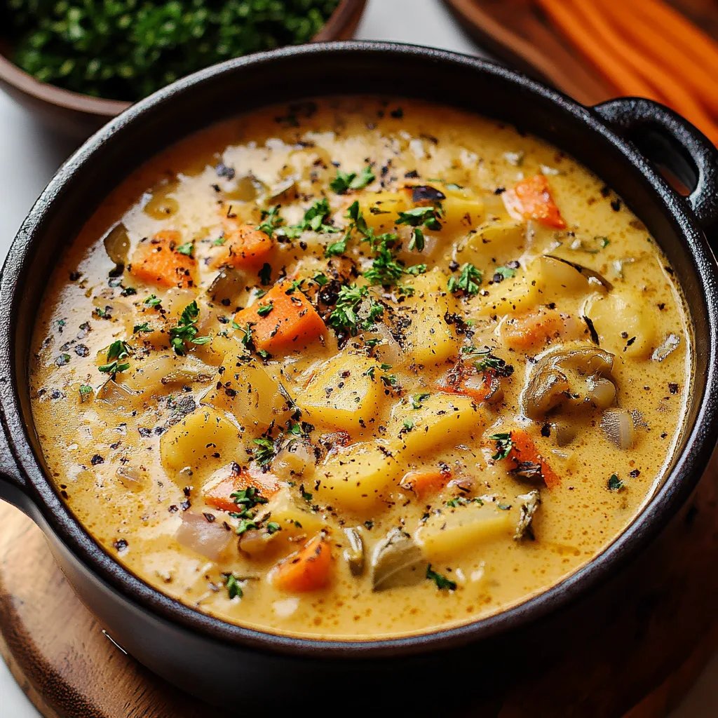 One Pot Creamy Vegetable Soup: An Incredible Easy Recipe