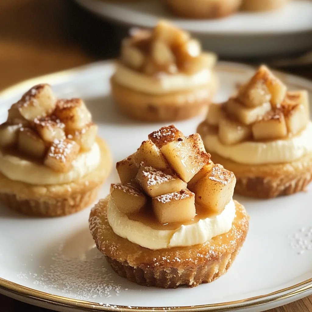 Apple Pie Cheesecake Bites