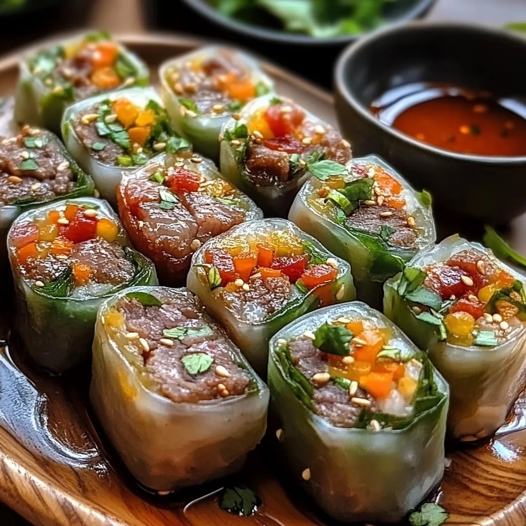 Thai Basil Beef Rolls: An Amazing Ultimate Recipe You Must Try