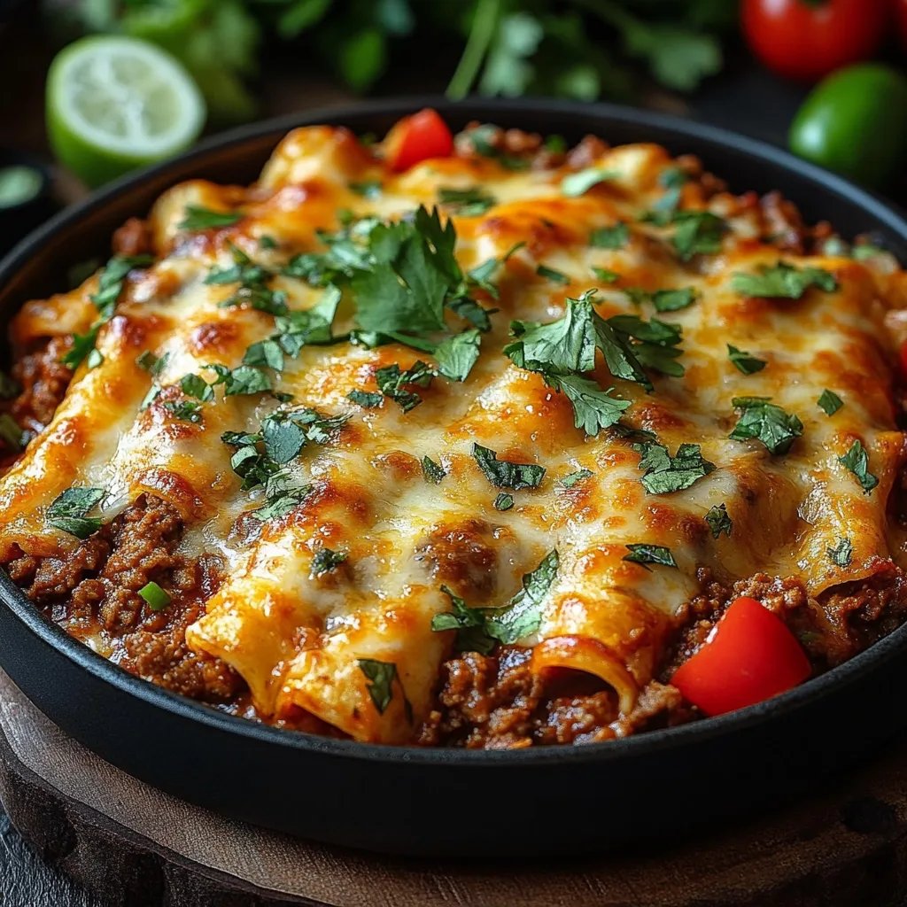 Easy Cheesy Ground Beef Enchiladas: An Incredible Ultimate Recipe