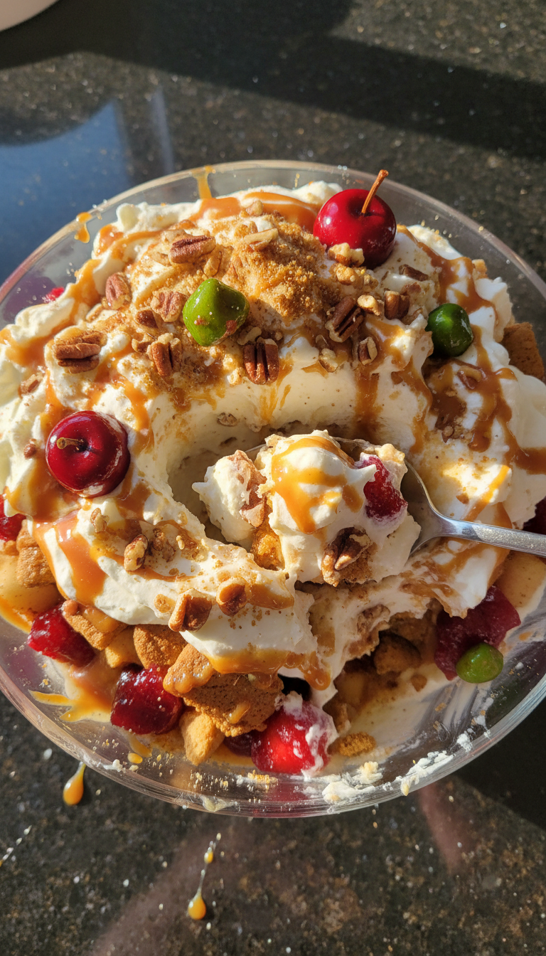 Festive Candy Apple Trifle