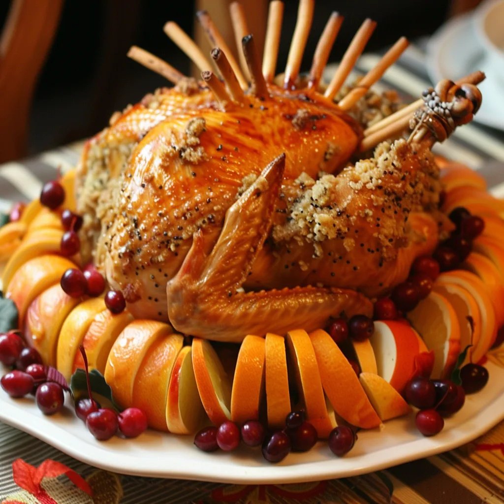Thanksgiving Turkey Cheese Ball