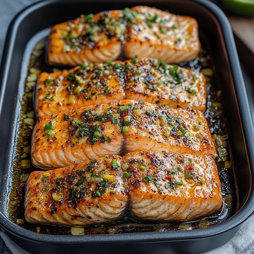 <p>Easy Air Fryer Salmon: An Incredible 5-Step Recipe</p>