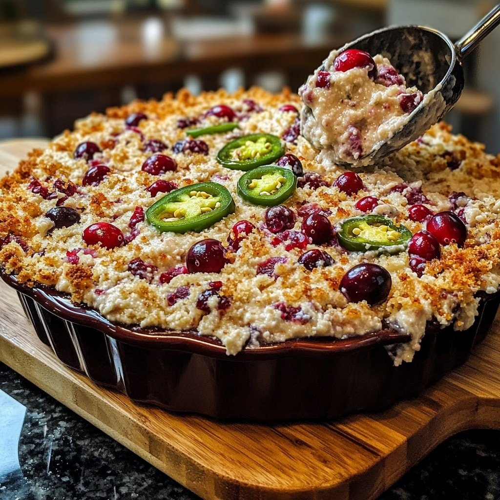 Quick Cranberry Jalapeno Dip