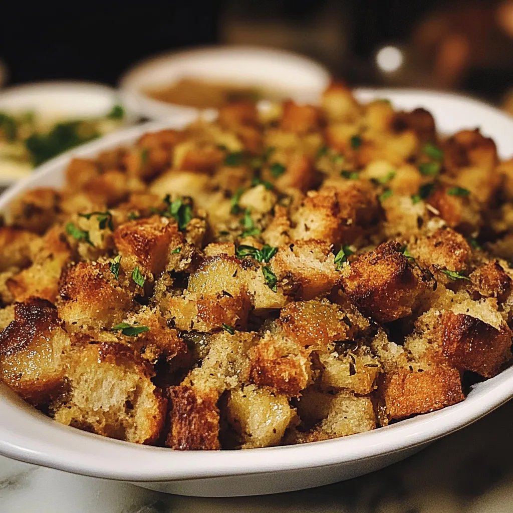 Perfect Homemade Stuffing for the Holidays