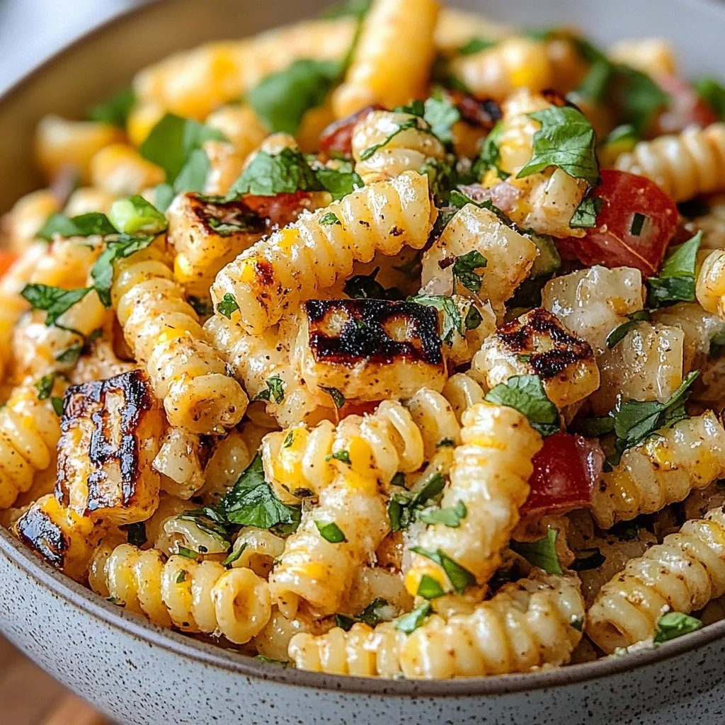 Healthy Street Corn Pasta Salad: An Incredible Ultimate Recipe