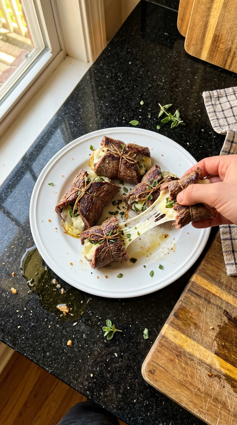 Italian Filet Mignon Rolls