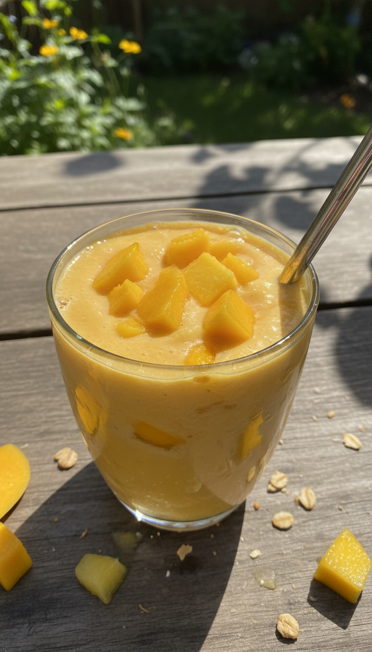 Mango Pineapple Protein Smoothie