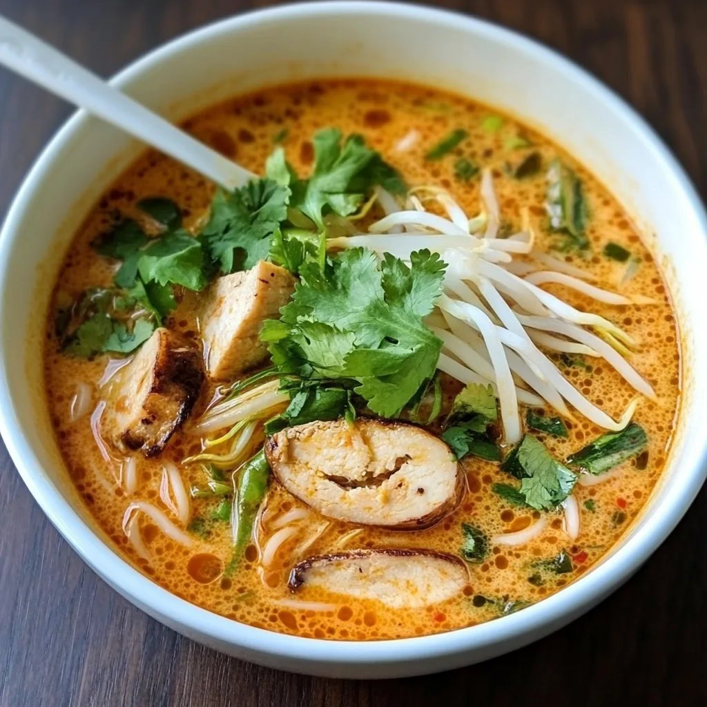 Thai Red Curry Noodle Soup