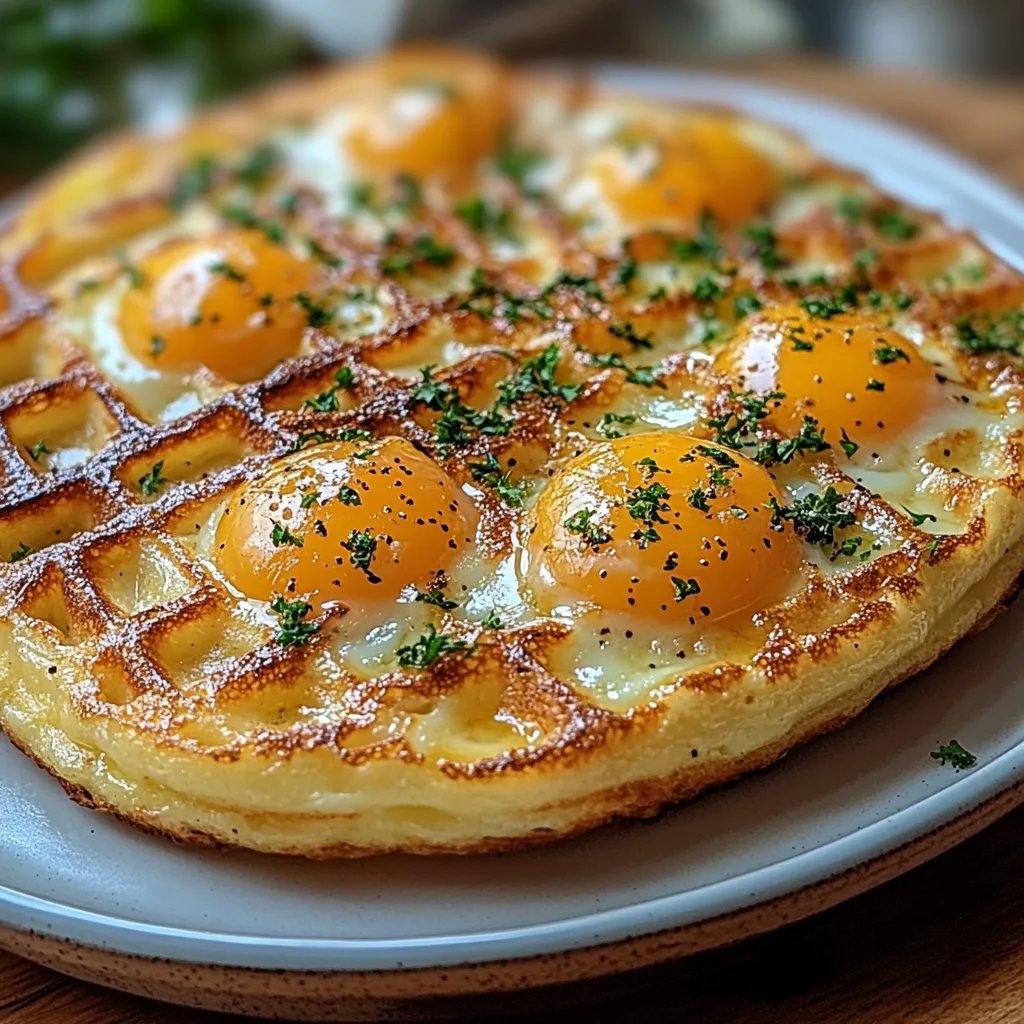 Low Carb Egg & Cheese Chaffle: The Incredible Ultimate Recipe