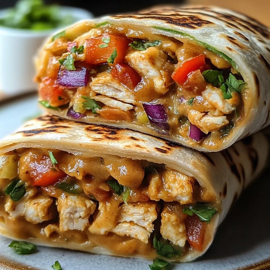 Thai Peanut Chicken Wraps: An Incredible Ultimate Recipe